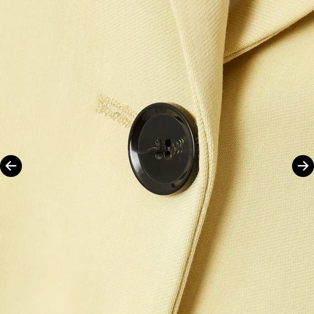 Reiss Light Yellow Blazer - Picture 5 of 5